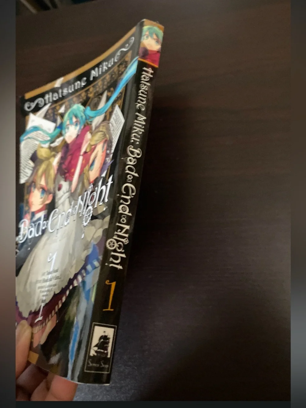 Hatsune Miku Bad End Night Volume 1 Manga - Black & Teal Cover